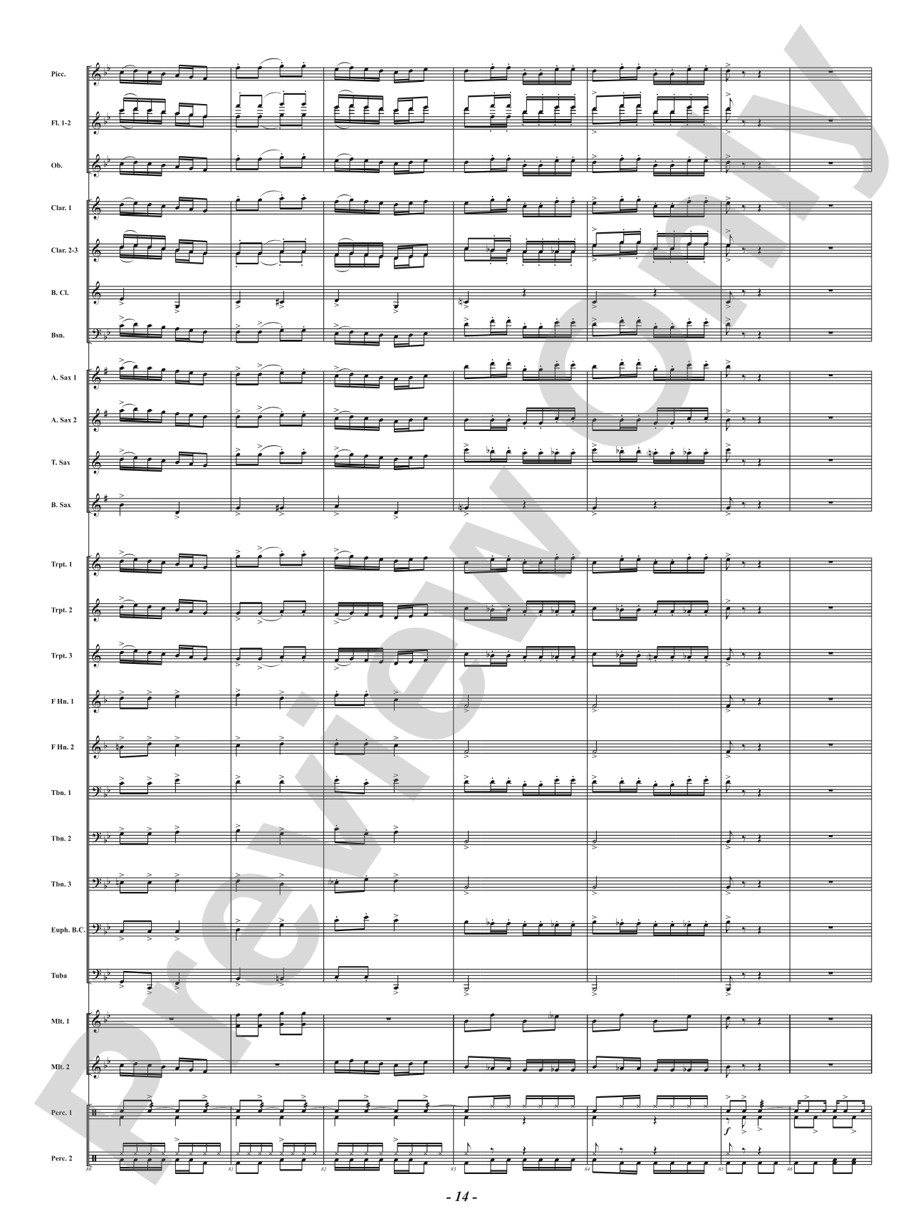 Arkansas Huskin' Bee: Concert Band Conductor Score & Parts
