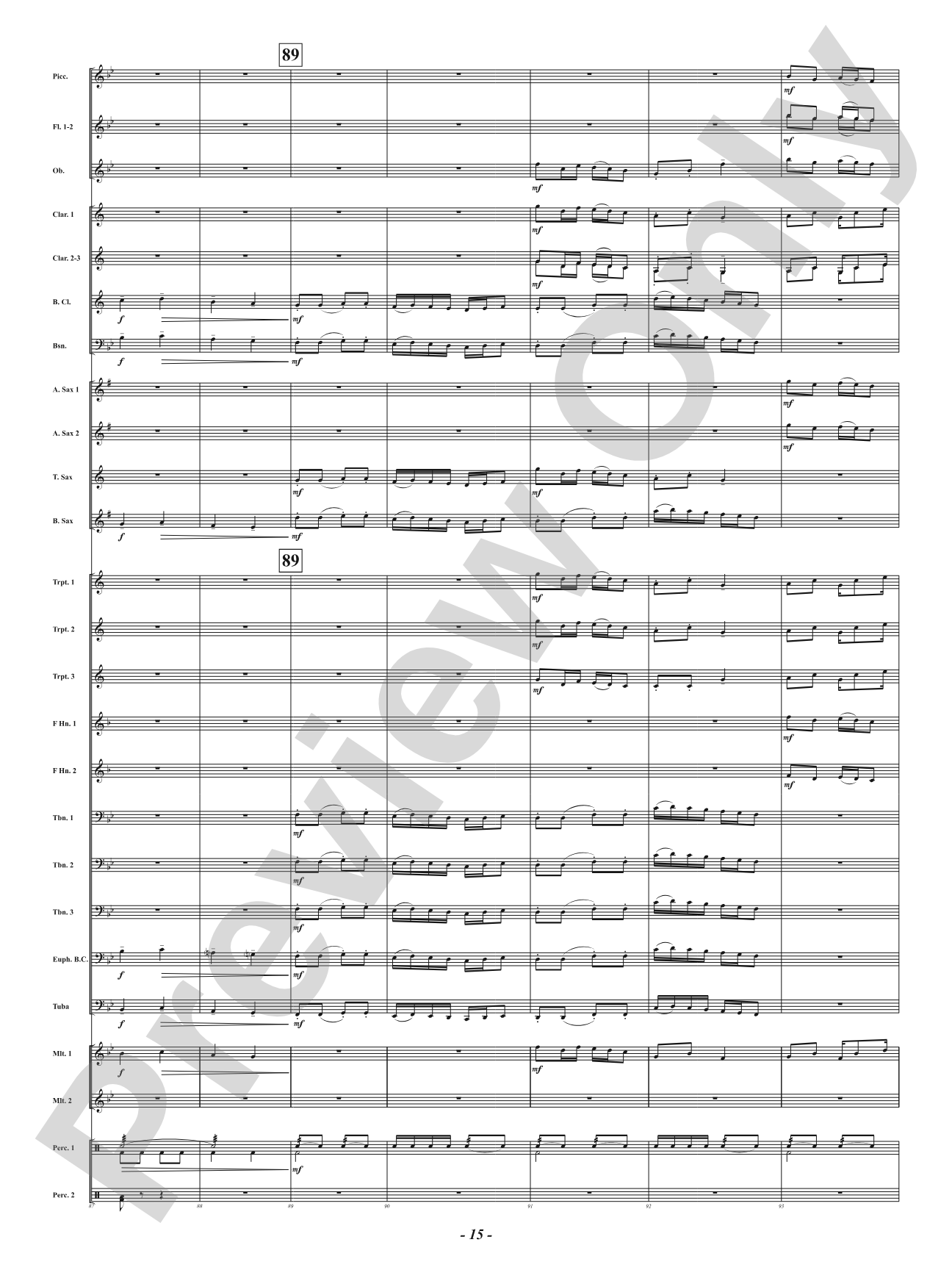 Arkansas Huskin' Bee: Concert Band Conductor Score & Parts