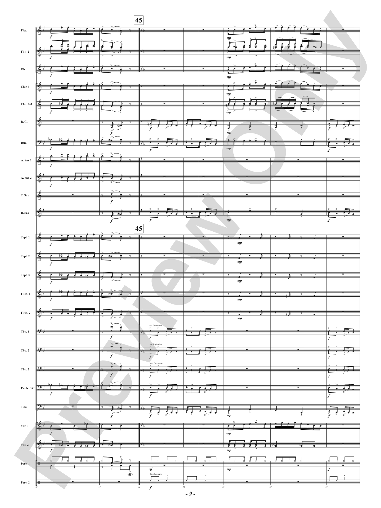 Arkansas Huskin' Bee: Concert Band Conductor Score & Parts