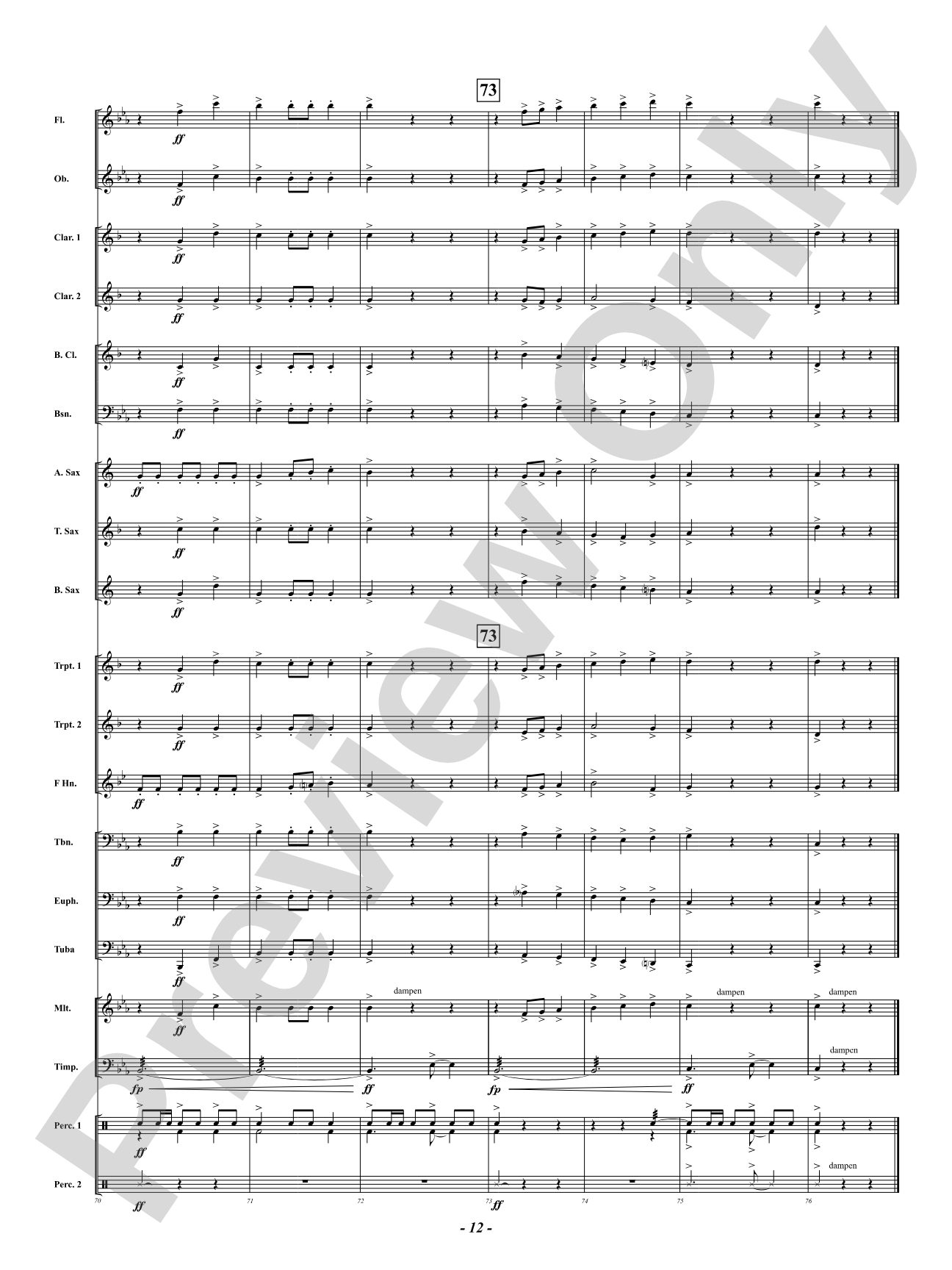 Game of Tones: Concert Band Conductor Score & Parts