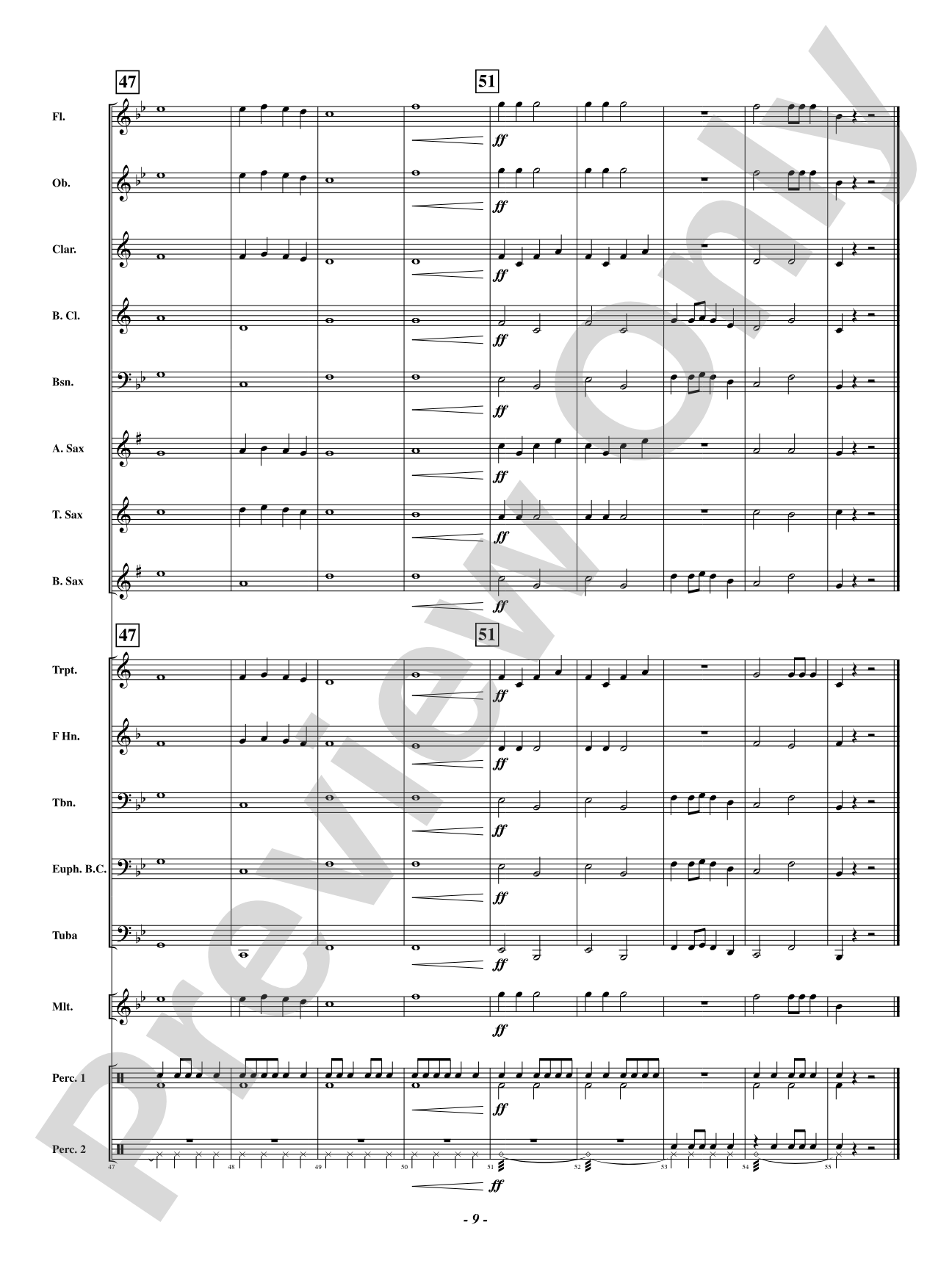 Wintry Mix: Concert Band Conductor Score & Parts