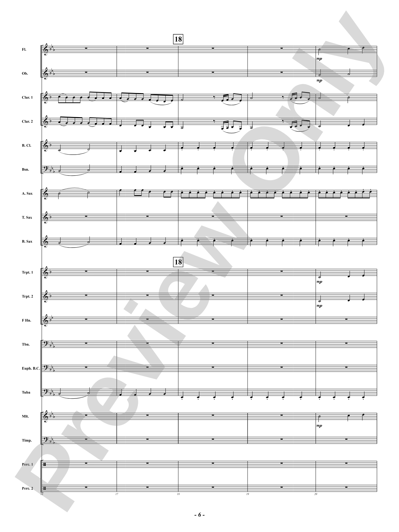 A Little Night Music - (Eine Kleine Nachtmusik): Concert Band Conductor Score & Parts