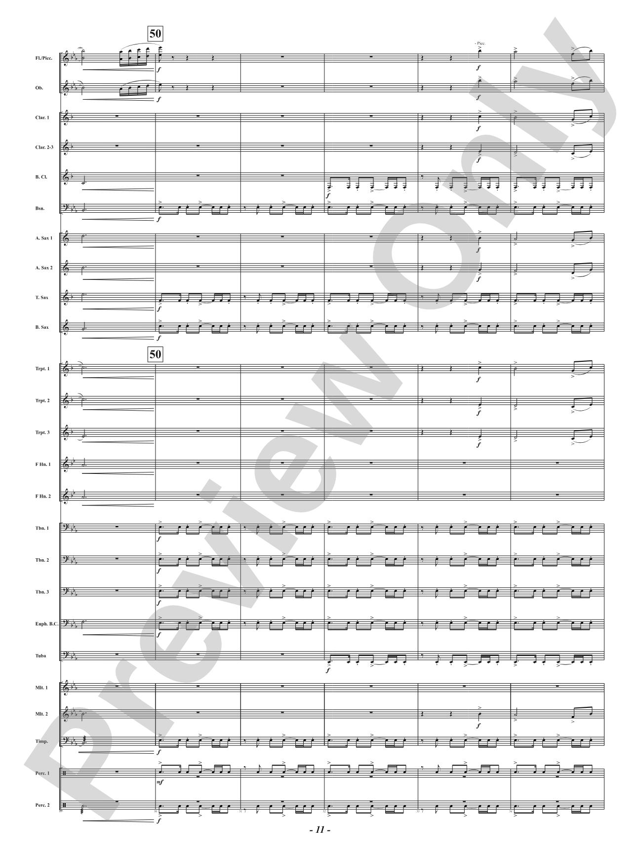 Centennial Fanfare: Concert Band Conductor Score & Parts