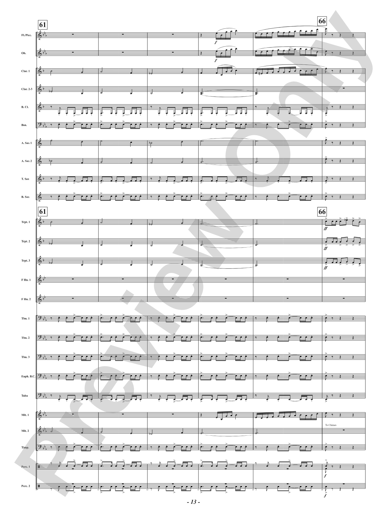 Centennial Fanfare: Concert Band Conductor Score & Parts