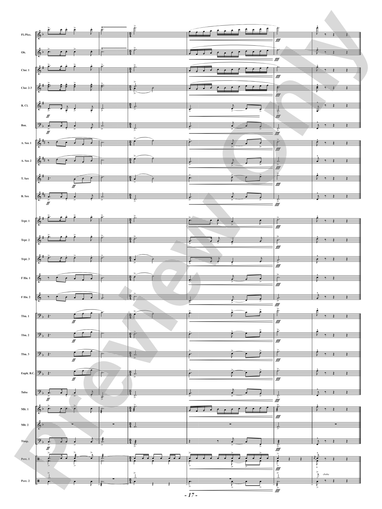 Centennial Fanfare: Concert Band Conductor Score & Parts