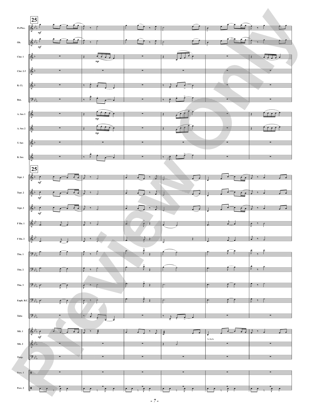 Centennial Fanfare: Concert Band Conductor Score & Parts