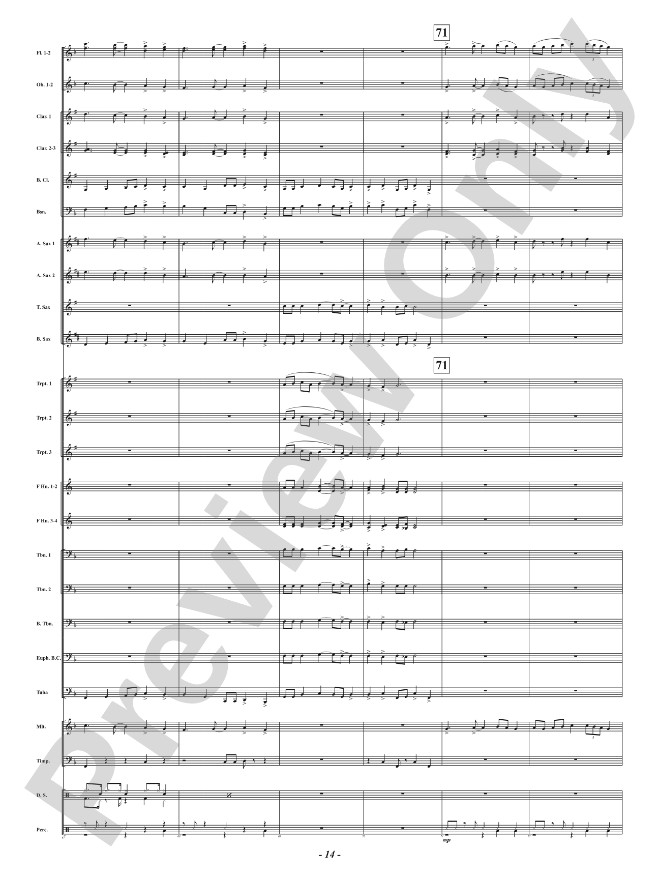 The Holidays in Five: Concert Band Conductor Score & Parts