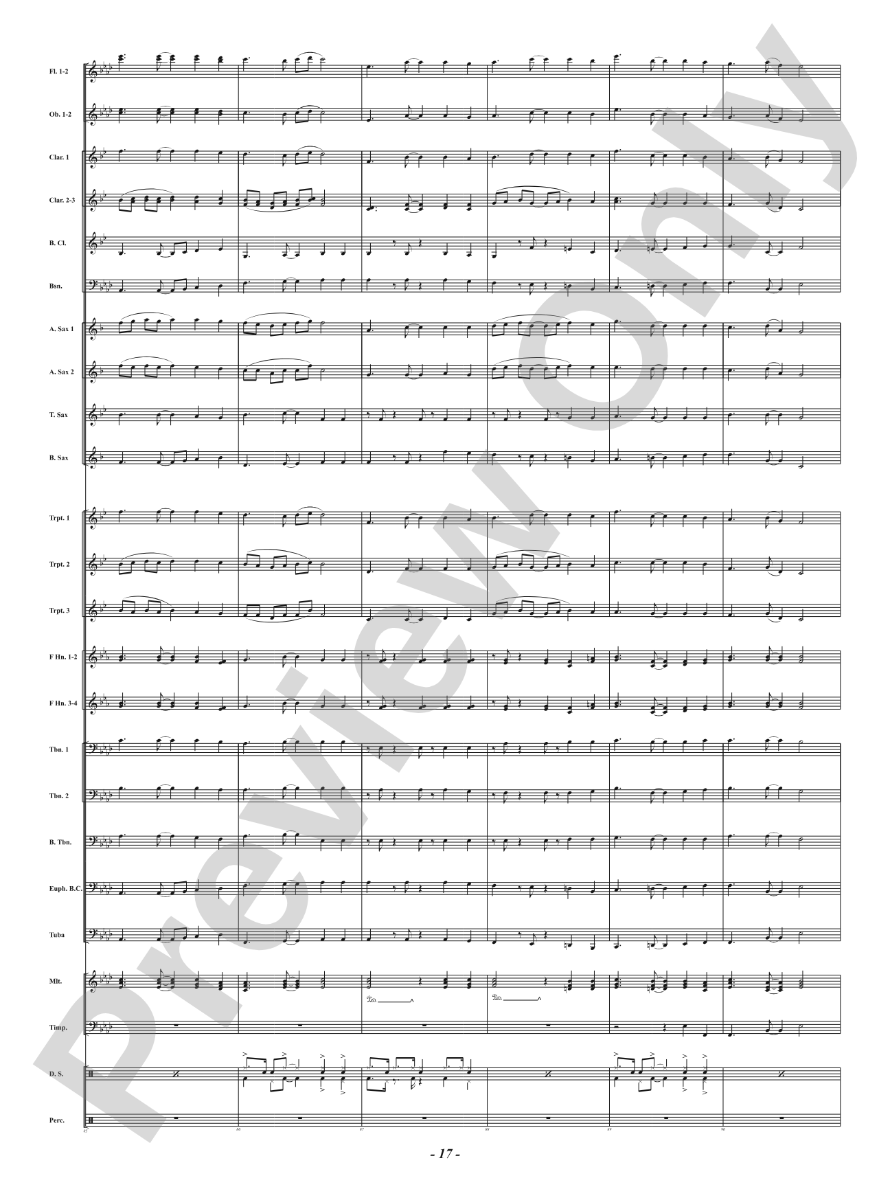 The Holidays in Five: Concert Band Conductor Score & Parts