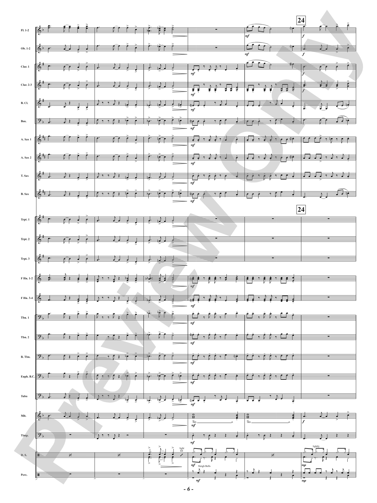 The Holidays in Five: Concert Band Conductor Score & Parts