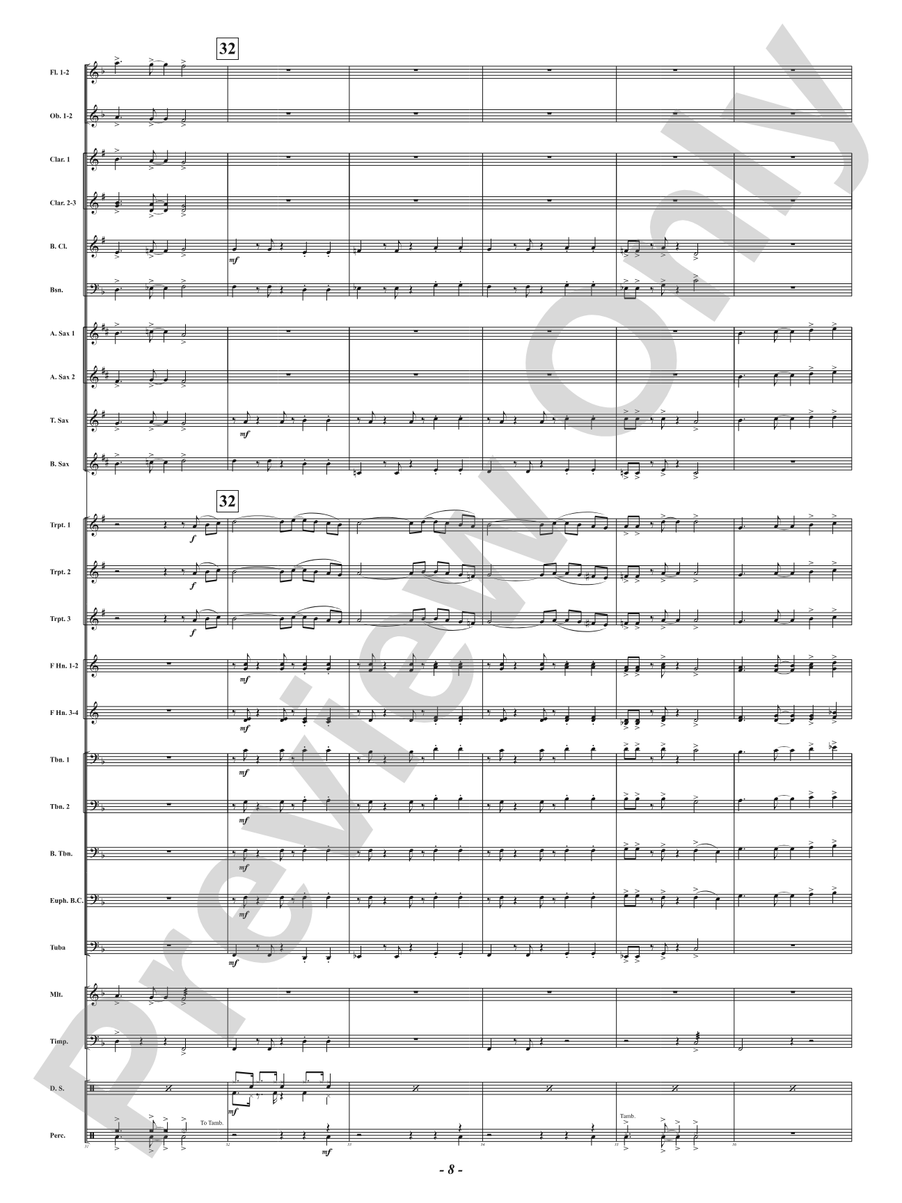 The Holidays in Five: Concert Band Conductor Score & Parts