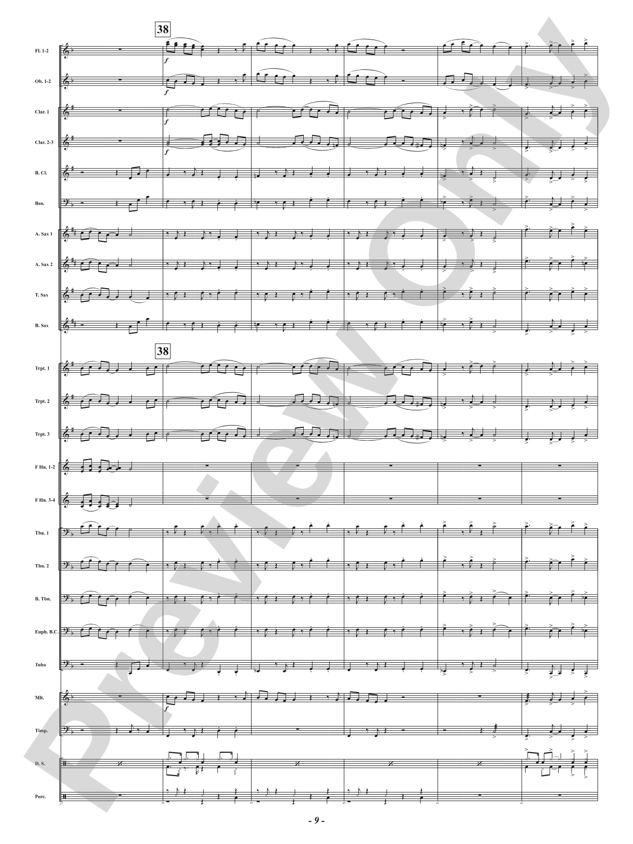 The Holidays in Five: Concert Band Conductor Score & Parts