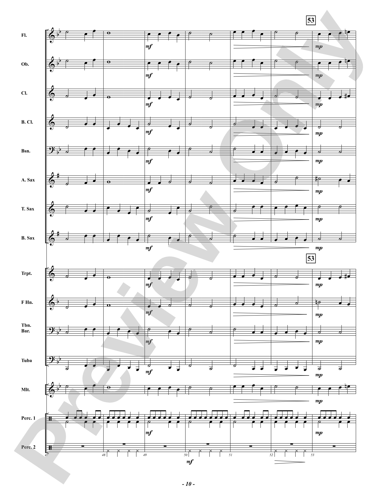 Klingalingaling: Concert Band Conductor Score & Parts