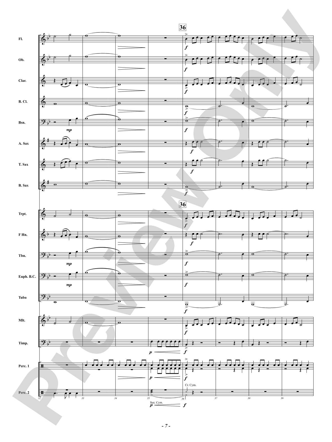 The Adventure Begins: Concert Band Conductor Score & Parts