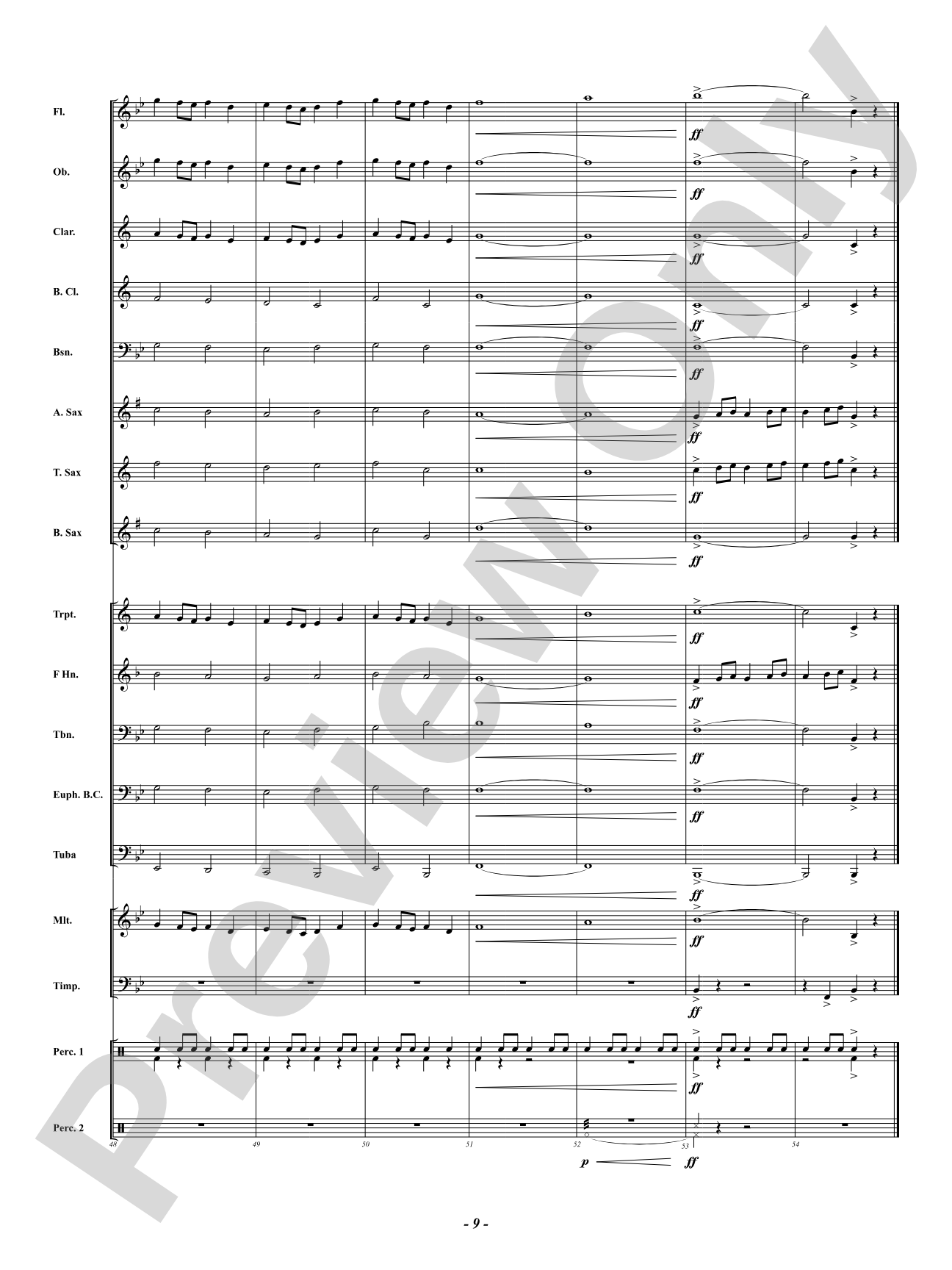 The Adventure Begins: Concert Band Conductor Score & Parts