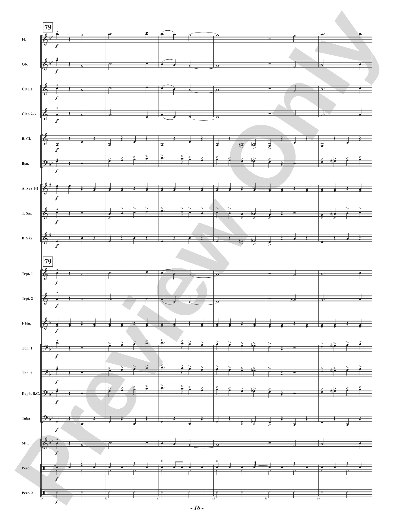 Hawthorn Hill - (Concert March): Concert Band Conductor Score & Parts