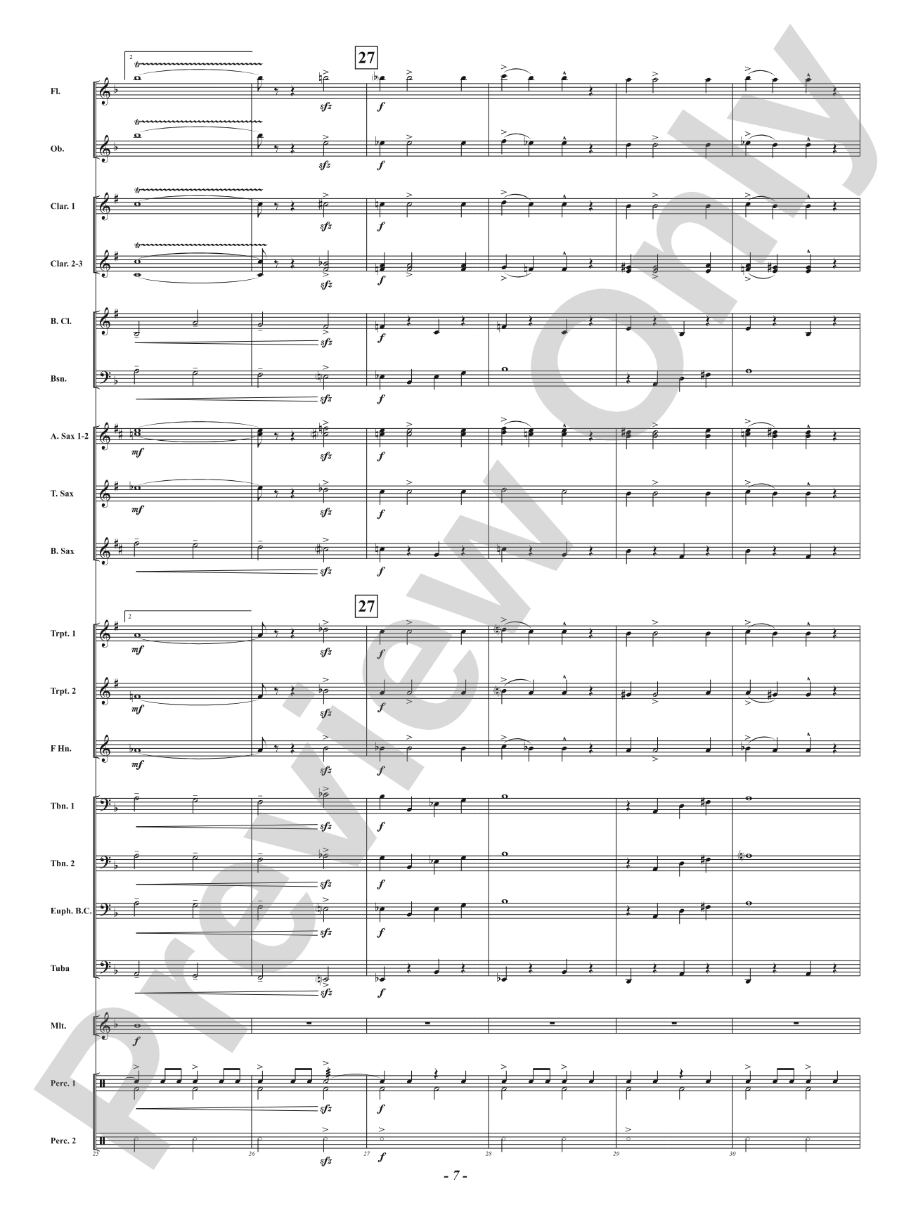 Hawthorn Hill - (Concert March): Concert Band Conductor Score & Parts
