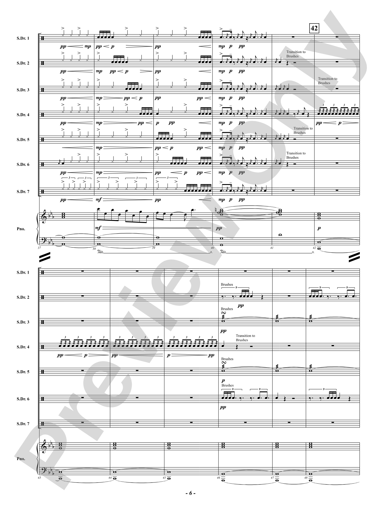 Burning The Candle At Both Ends: Percussion Ensemble