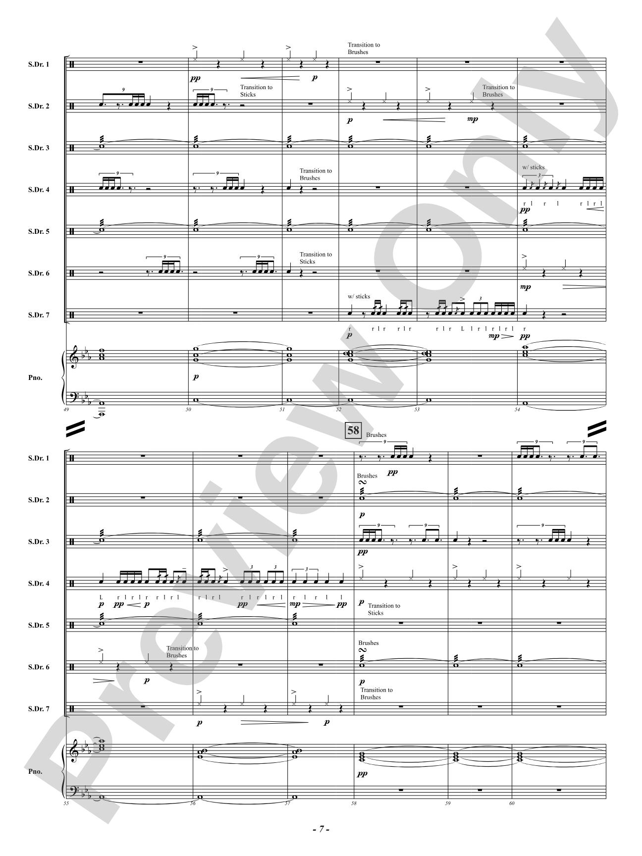 Burning The Candle At Both Ends: Percussion Ensemble