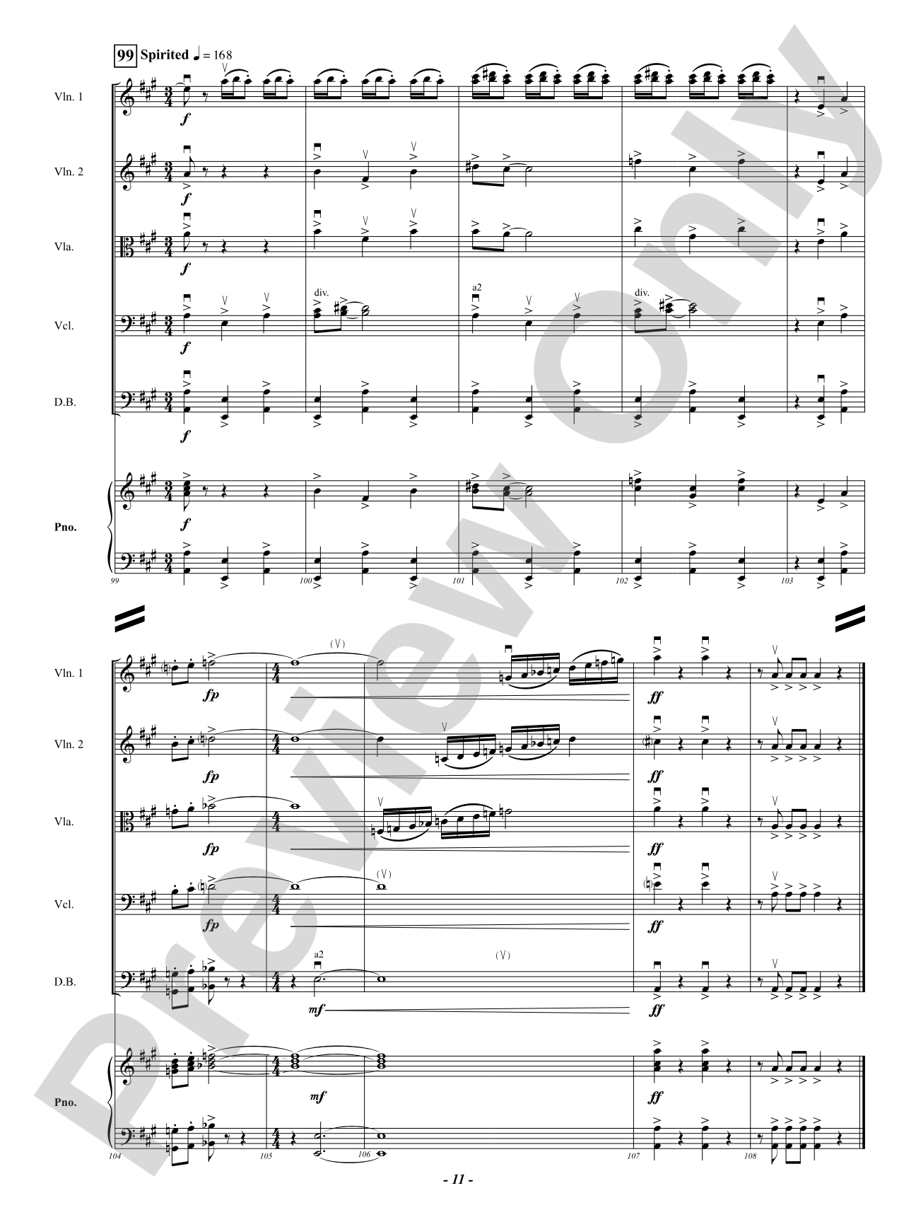 Fanfare For The Festival Of Lights: String Orchestra Conductor Score & Parts