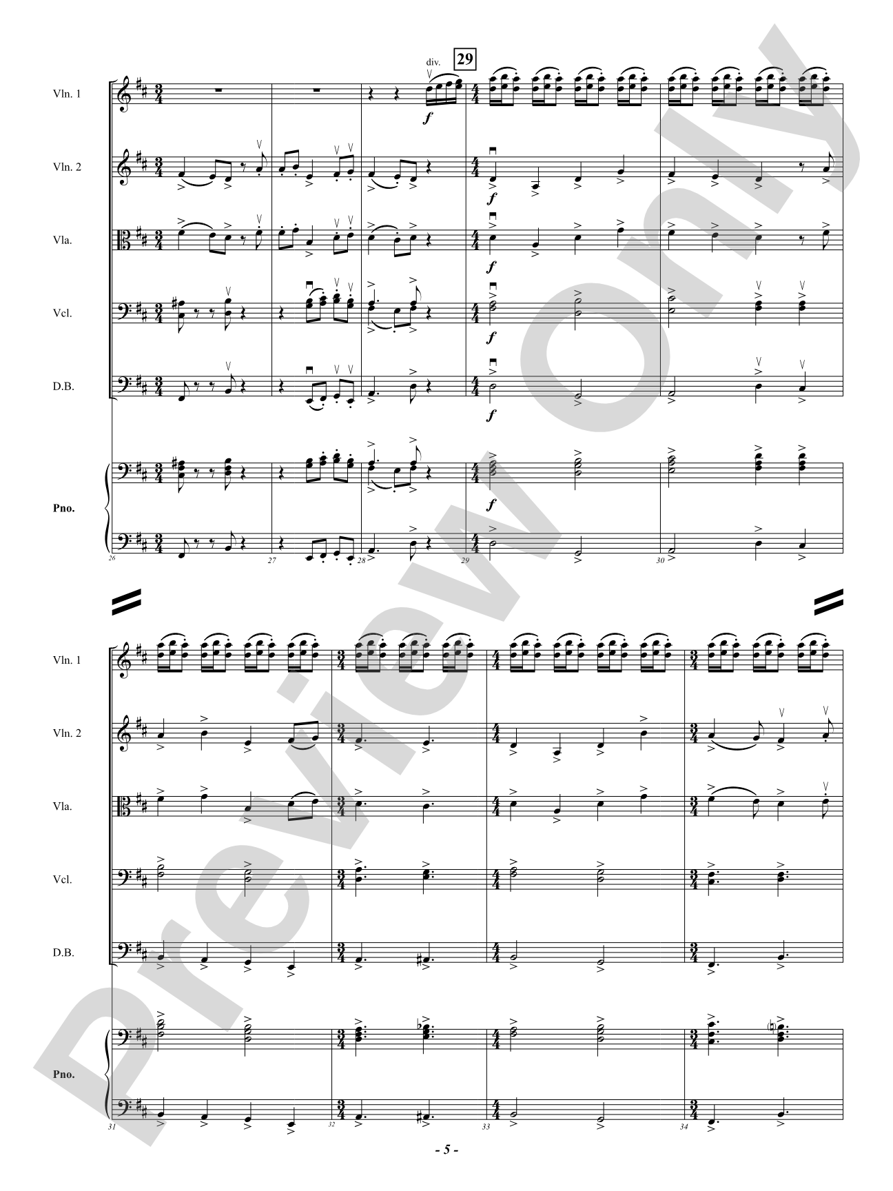 Fanfare For The Festival Of Lights: String Orchestra Conductor Score & Parts