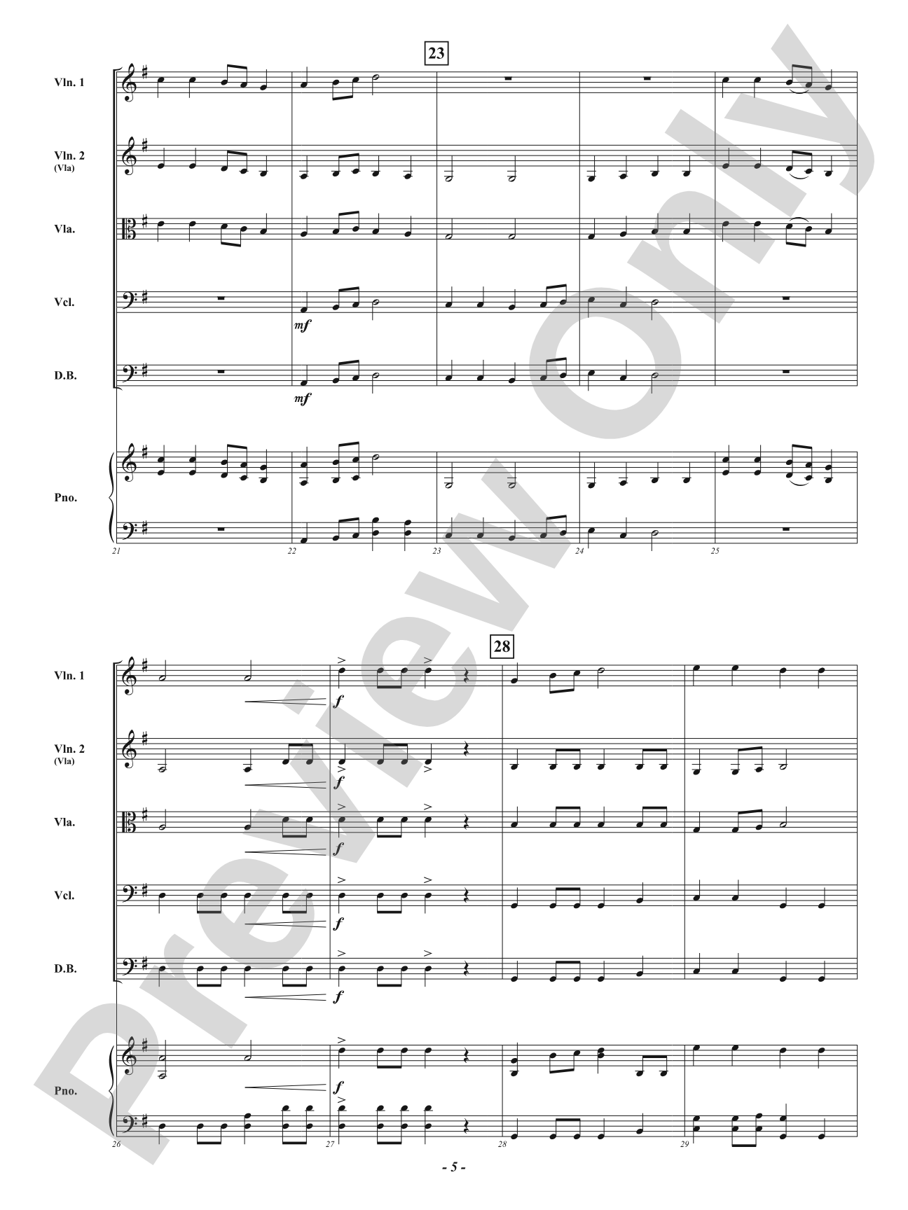 Playful Puppies: String Orchestra Conductor Score & Parts