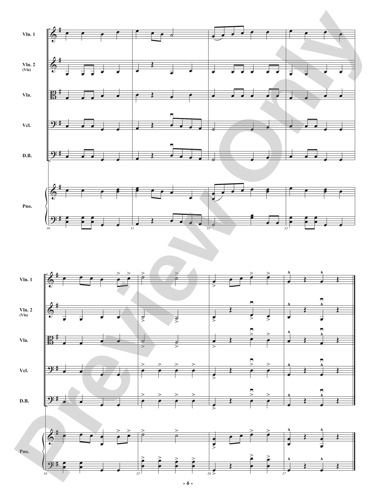 Playful Puppies: String Orchestra Conductor Score & Parts