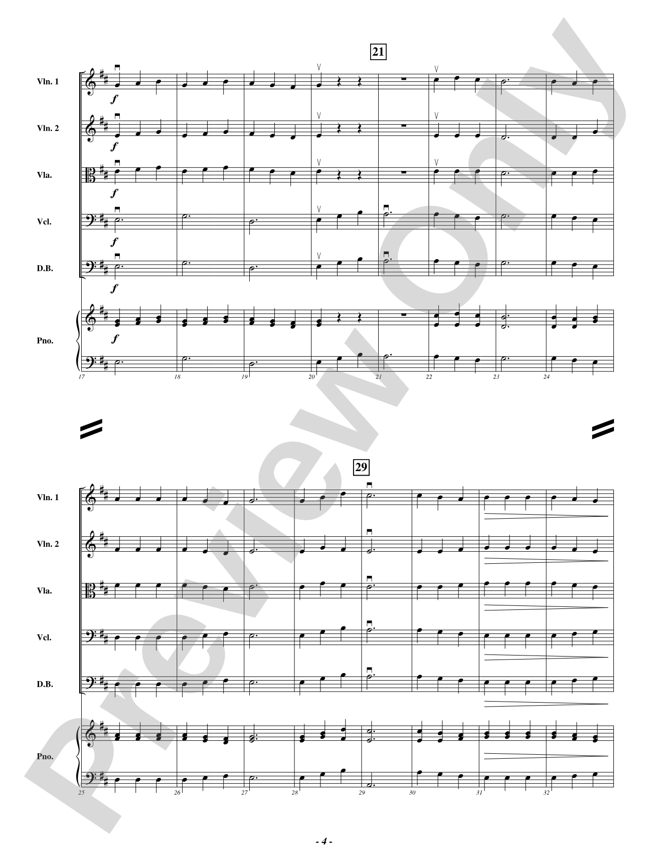 Power Surge: String Orchestra Conductor Score & Parts