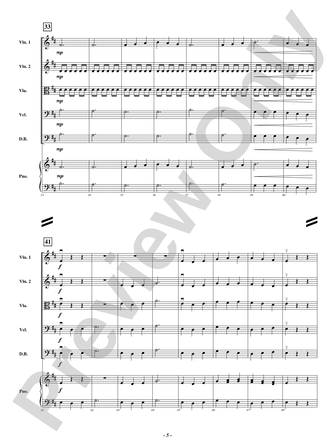 Power Surge: String Orchestra Conductor Score & Parts