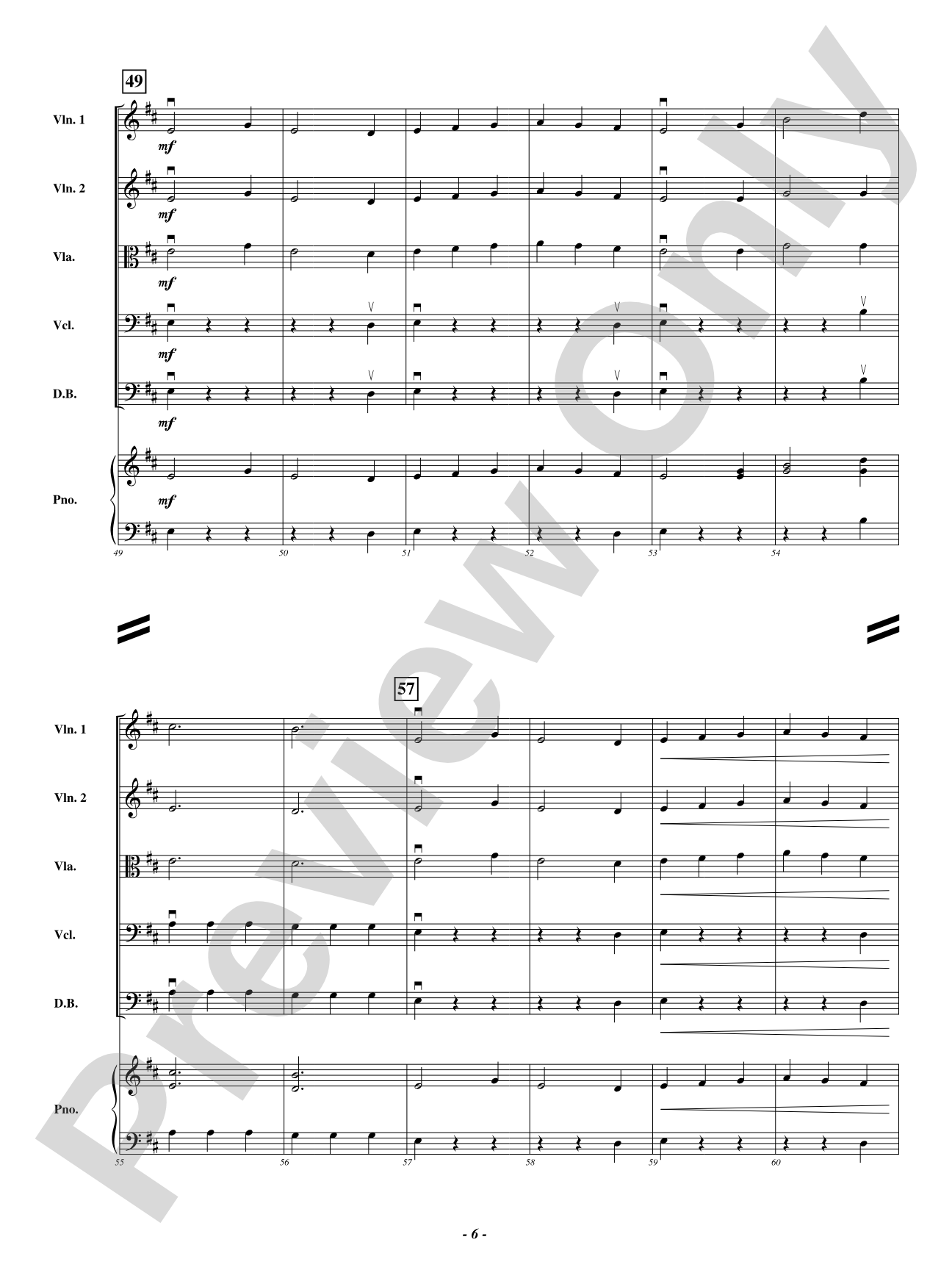 Power Surge: String Orchestra Conductor Score & Parts