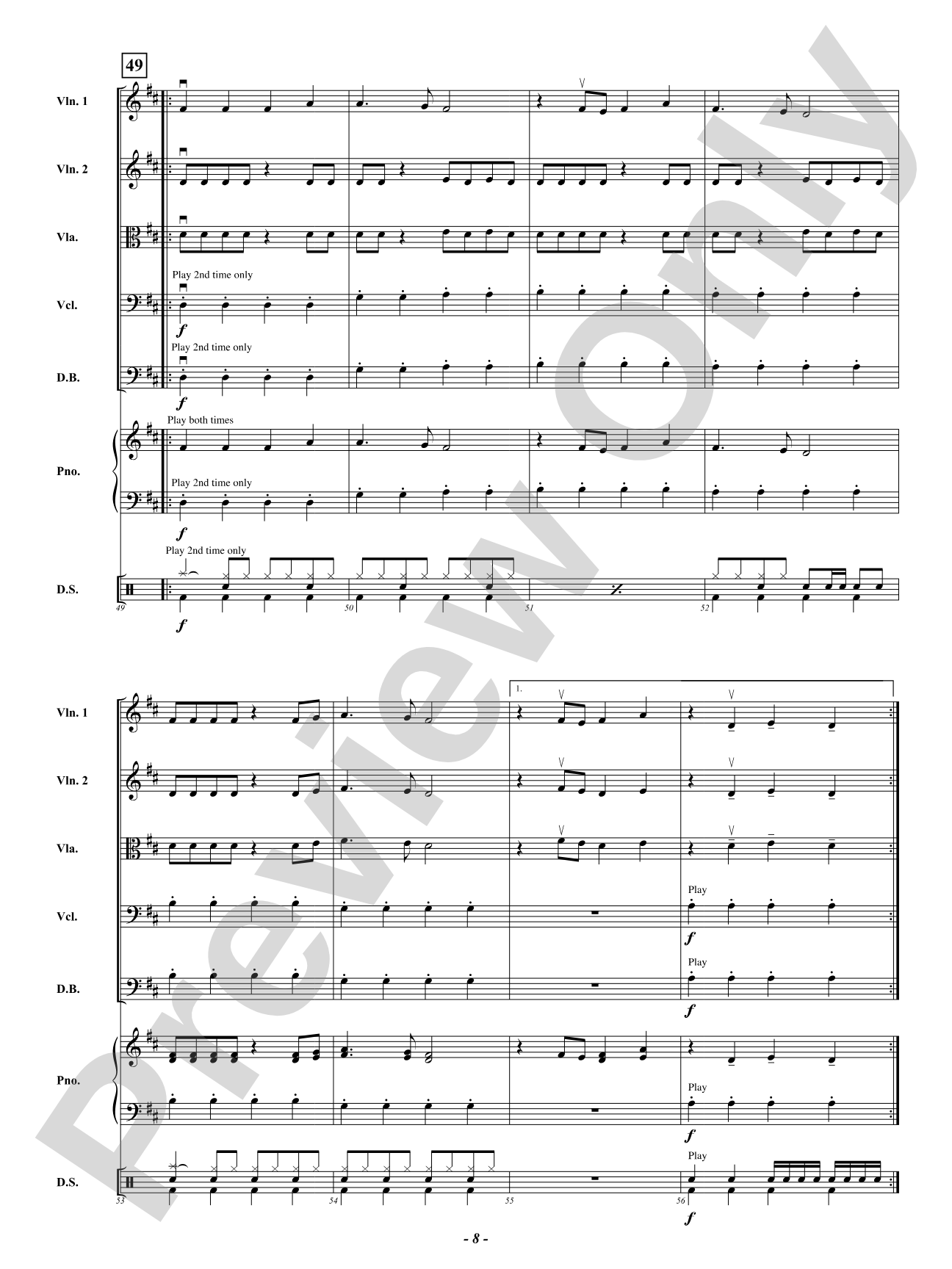 Angels We Have Remixed: String Orchestra Conductor Score & Parts