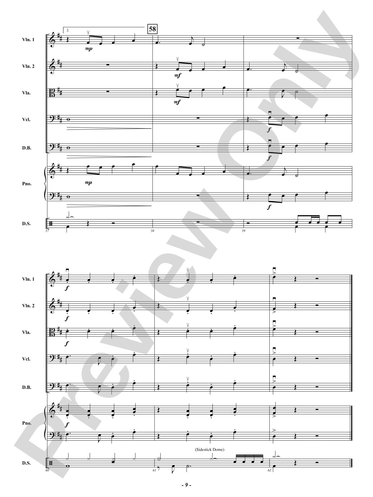 Angels We Have Remixed: String Orchestra Conductor Score & Parts