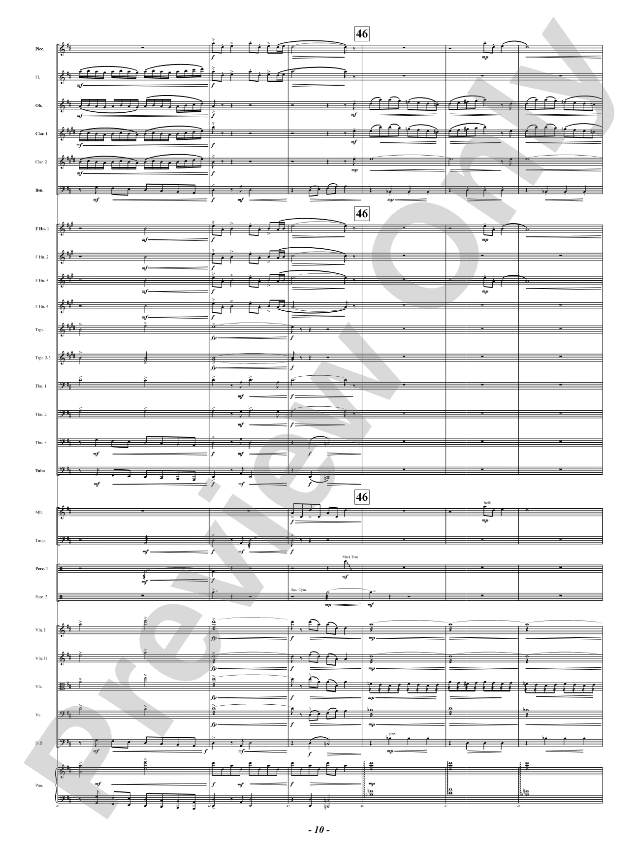 With Joyful Tidings: Full Orchestra Conductor Score & Parts