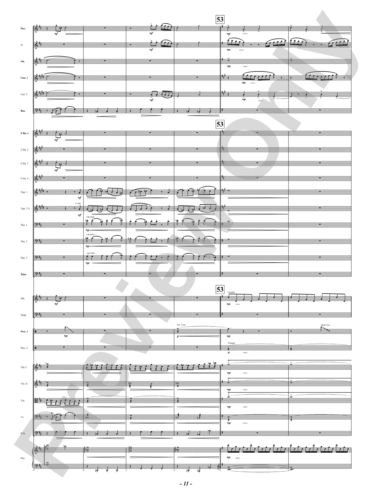 With Joyful Tidings: Full Orchestra Conductor Score & Parts