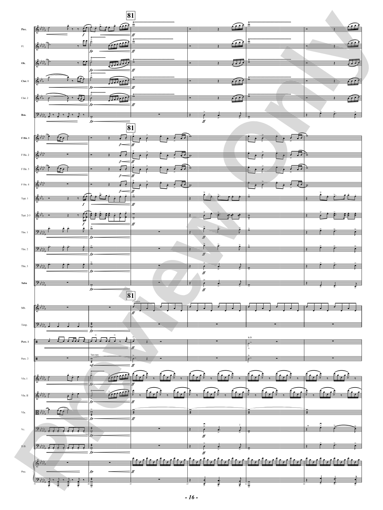 With Joyful Tidings: Full Orchestra Conductor Score & Parts