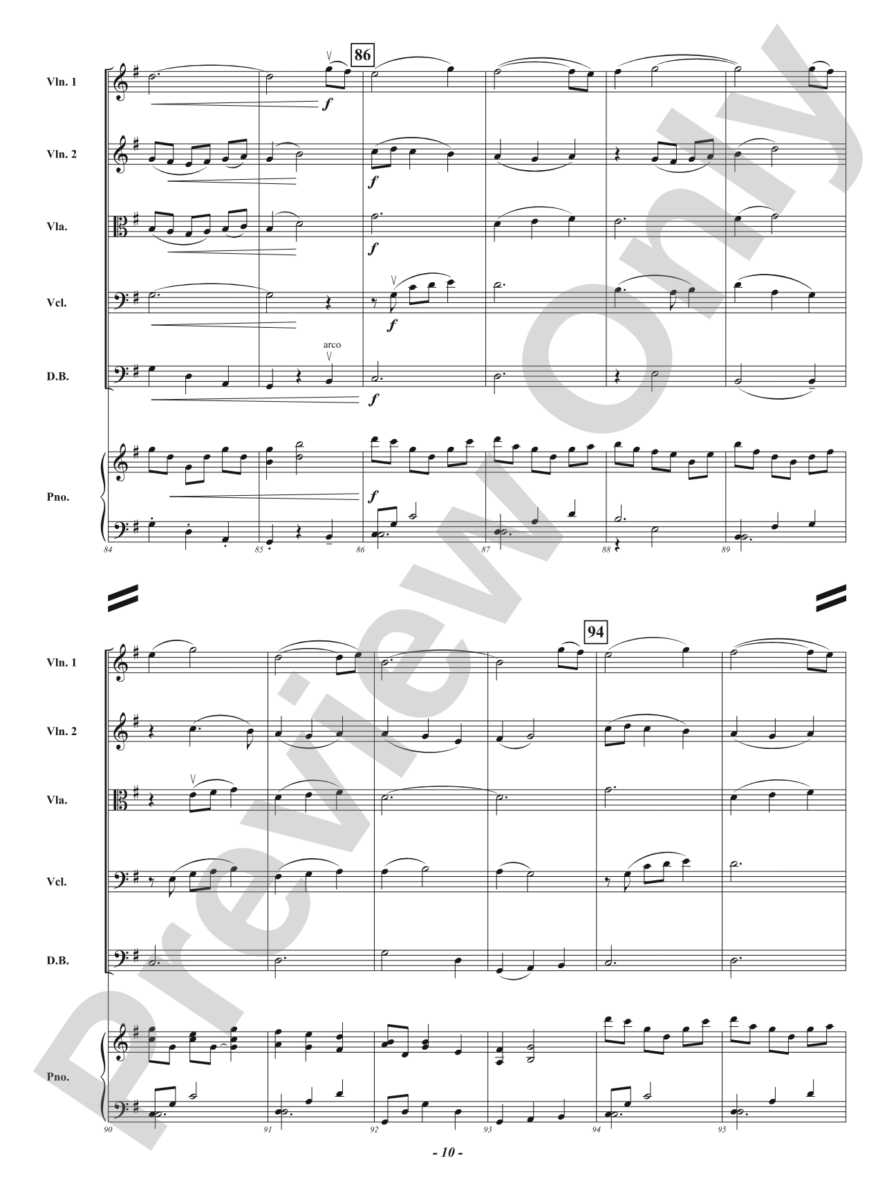 Infinite Ripples: String Orchestra Conductor Score & Parts
