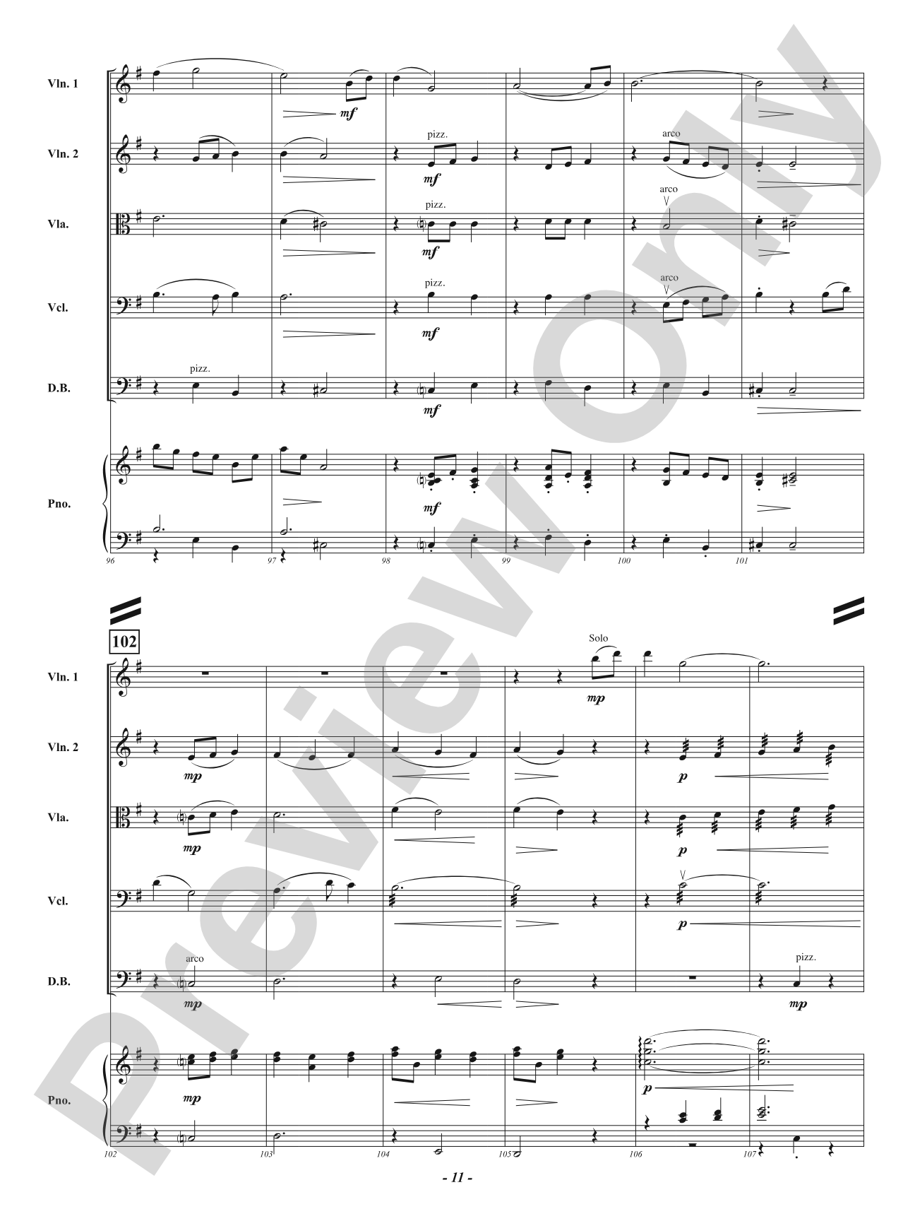 Infinite Ripples: String Orchestra Conductor Score & Parts