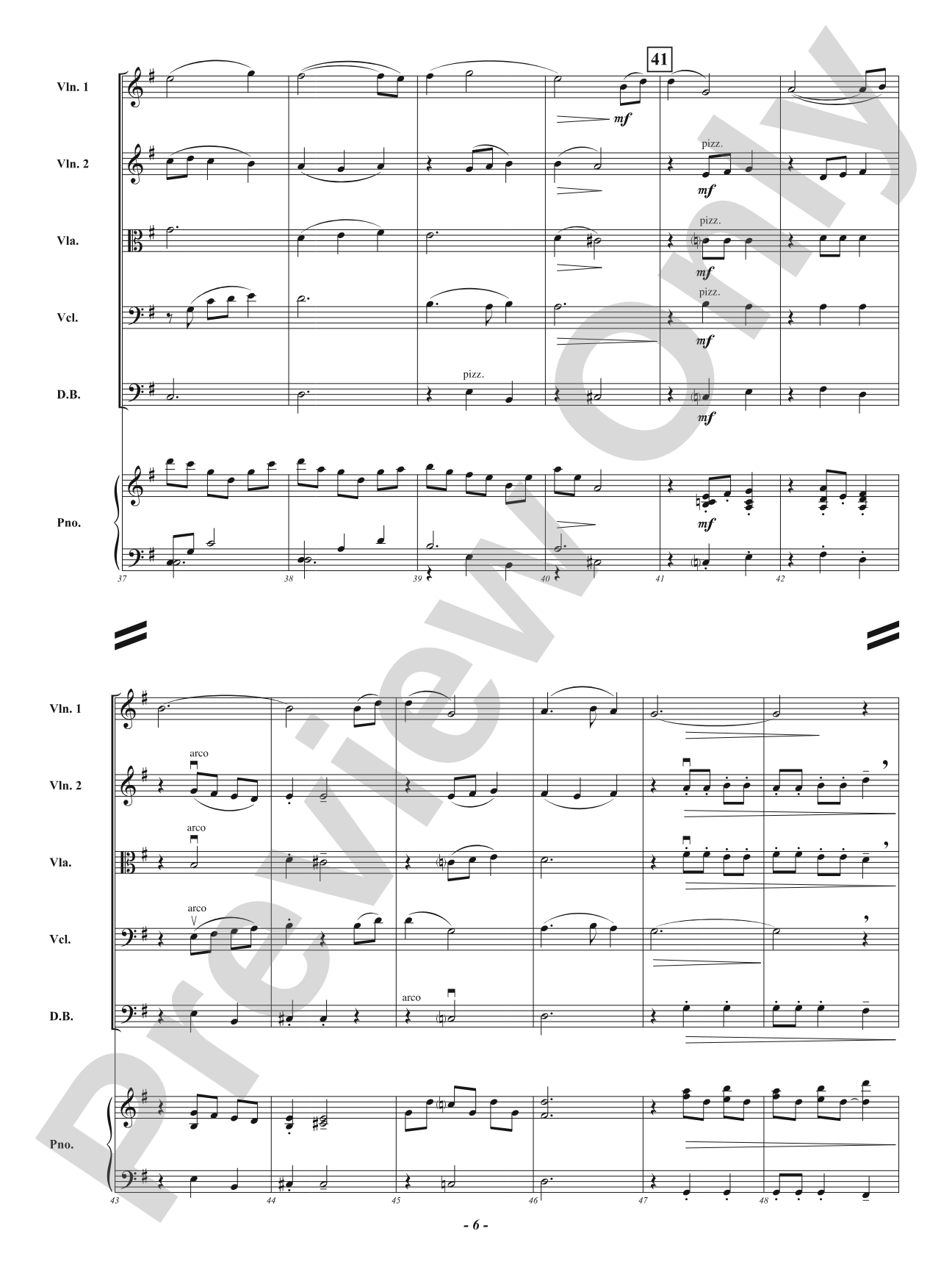 Infinite Ripples: String Orchestra Conductor Score & Parts