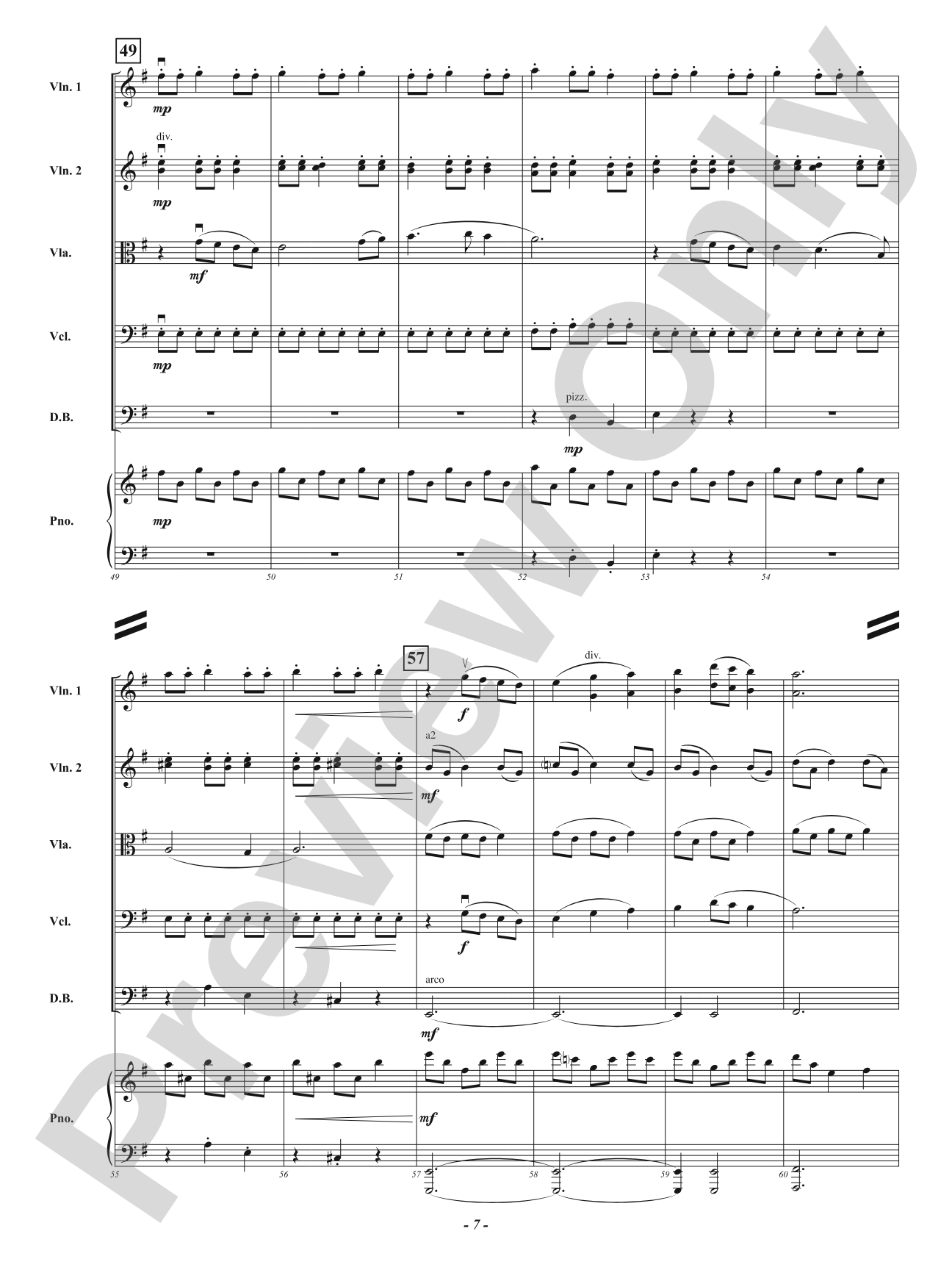 Infinite Ripples: String Orchestra Conductor Score & Parts