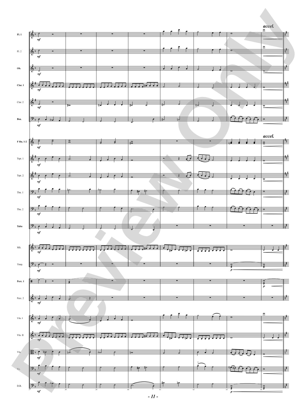 Chorale Prelude: Let All Mortal Flesh Keep Silence: Full Orchestra Conductor Score & Parts