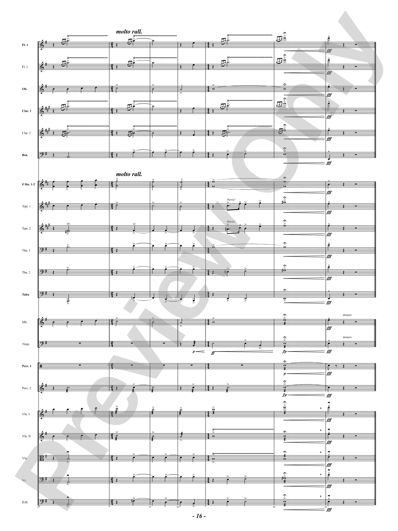 Chorale Prelude: Let All Mortal Flesh Keep Silence: Full Orchestra Conductor Score & Parts