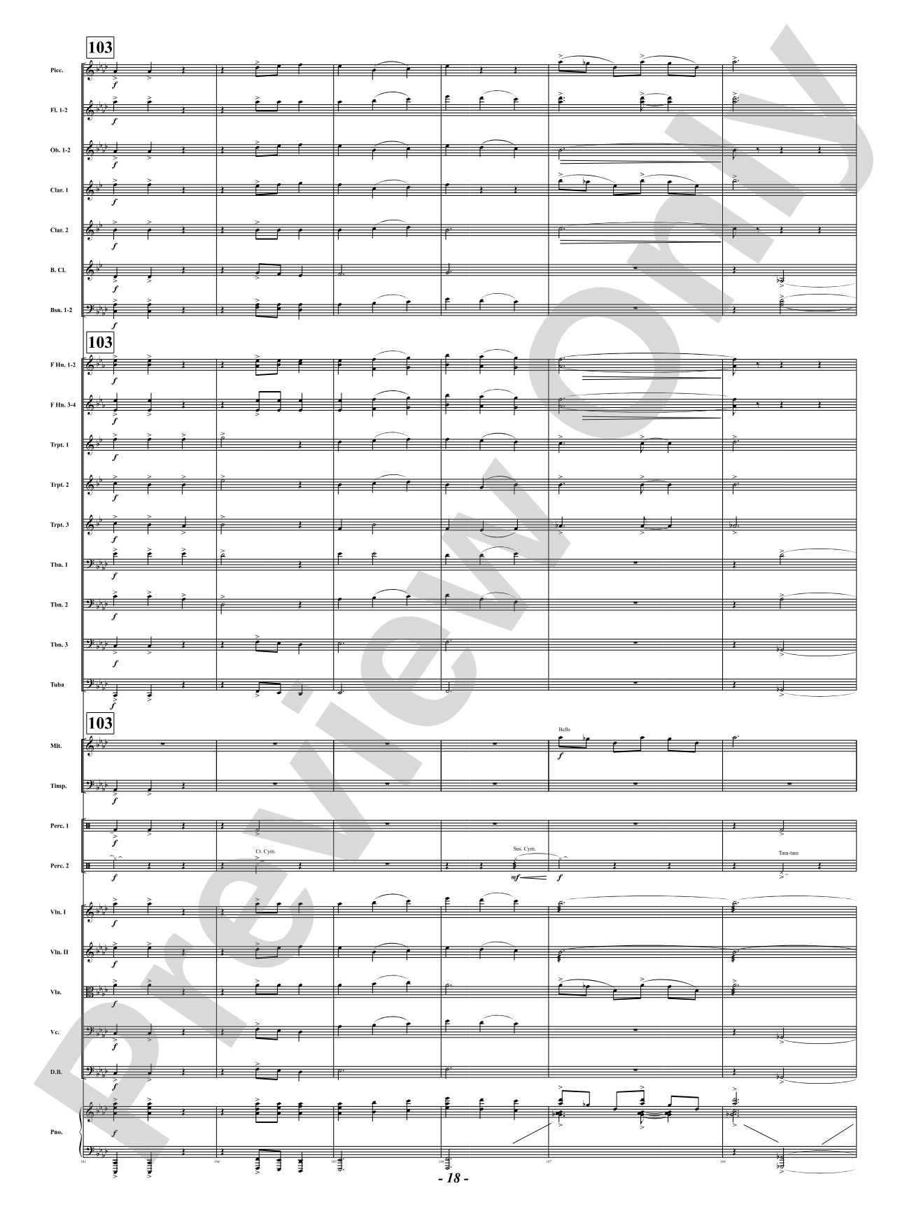 Sound the Amen: Full Orchestra Conductor Score & Parts