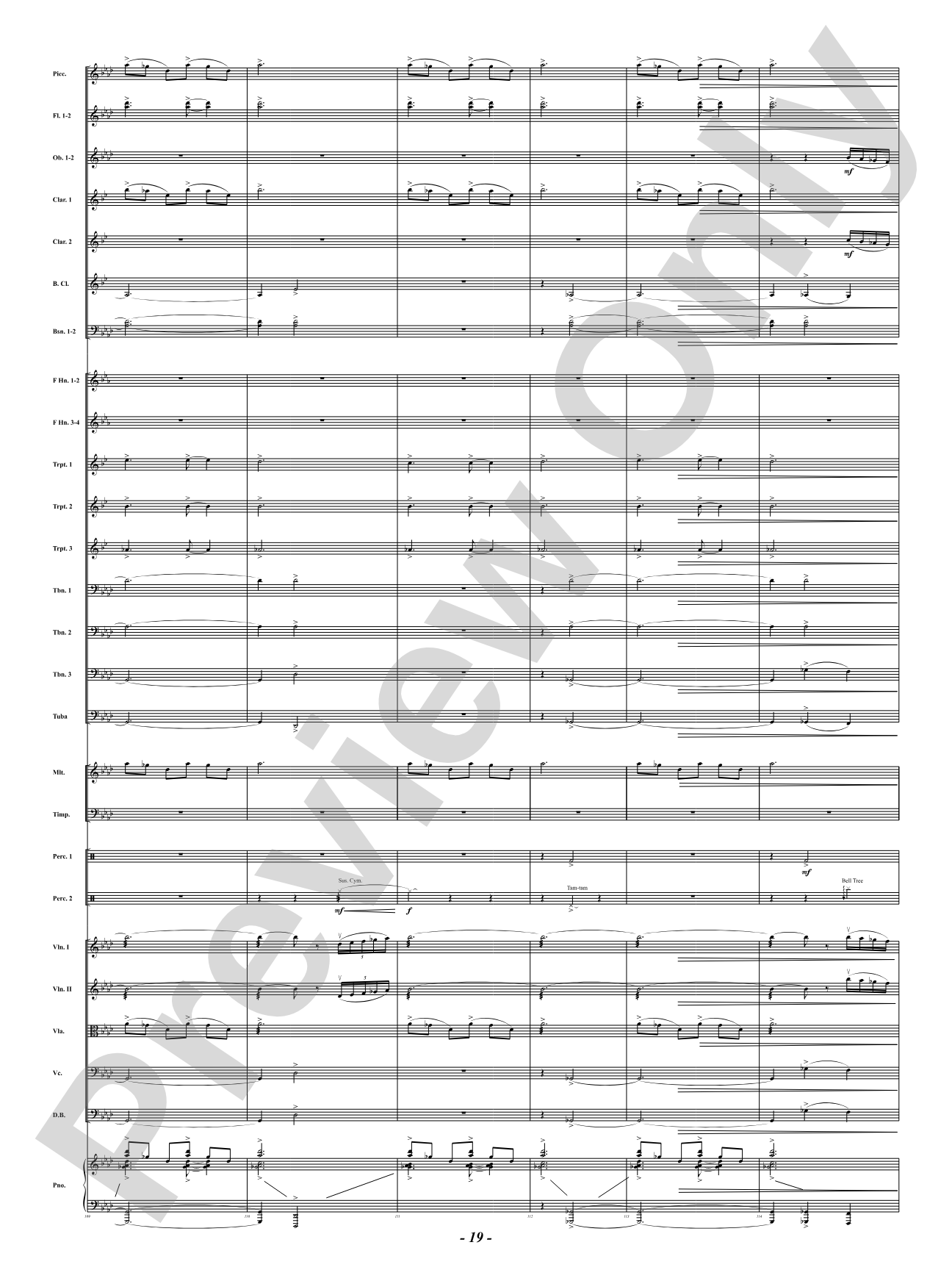 Sound the Amen: Full Orchestra Conductor Score & Parts
