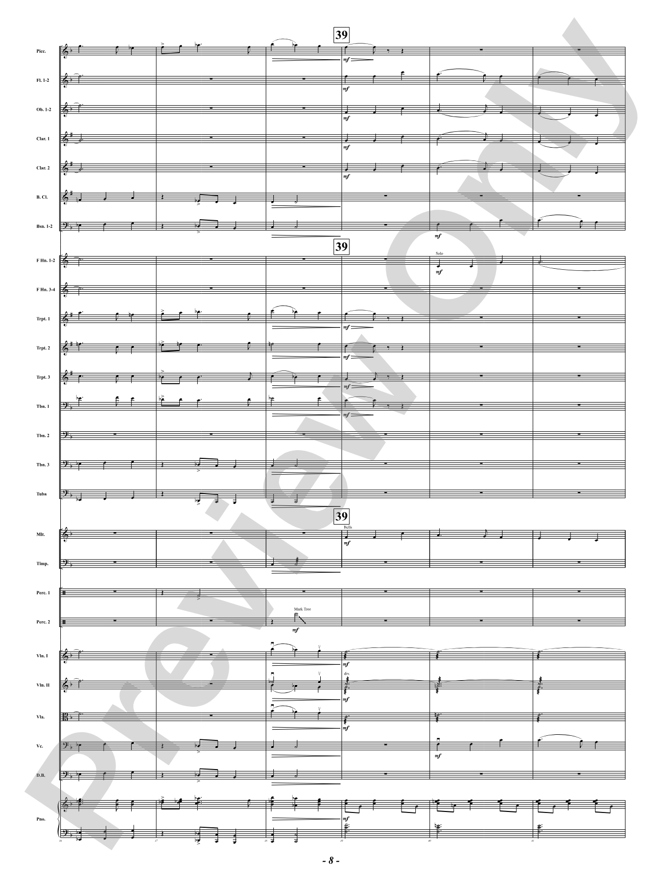 Sound the Amen: Full Orchestra Conductor Score & Parts