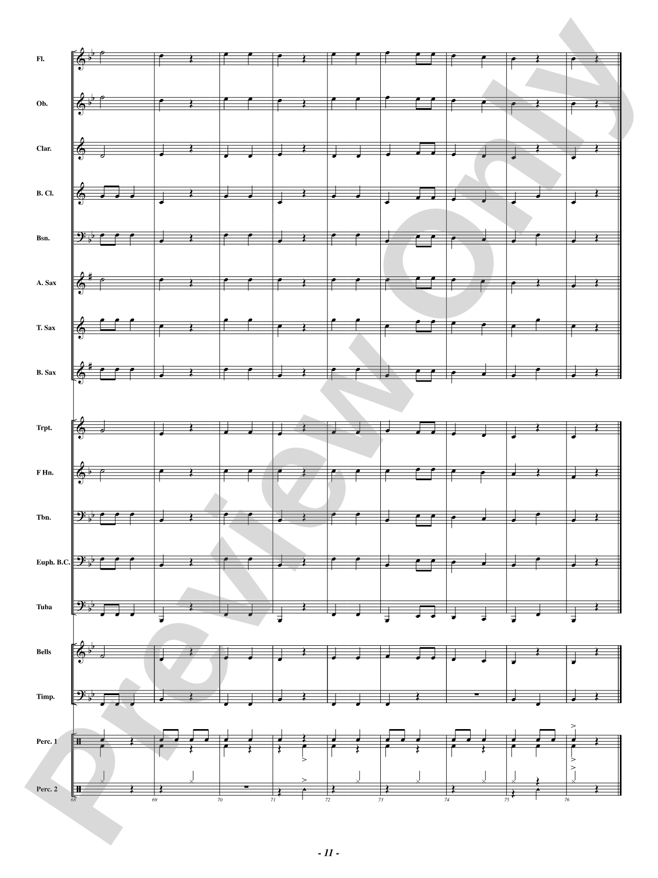 Topsail March: Concert Band Conductor Score & Parts