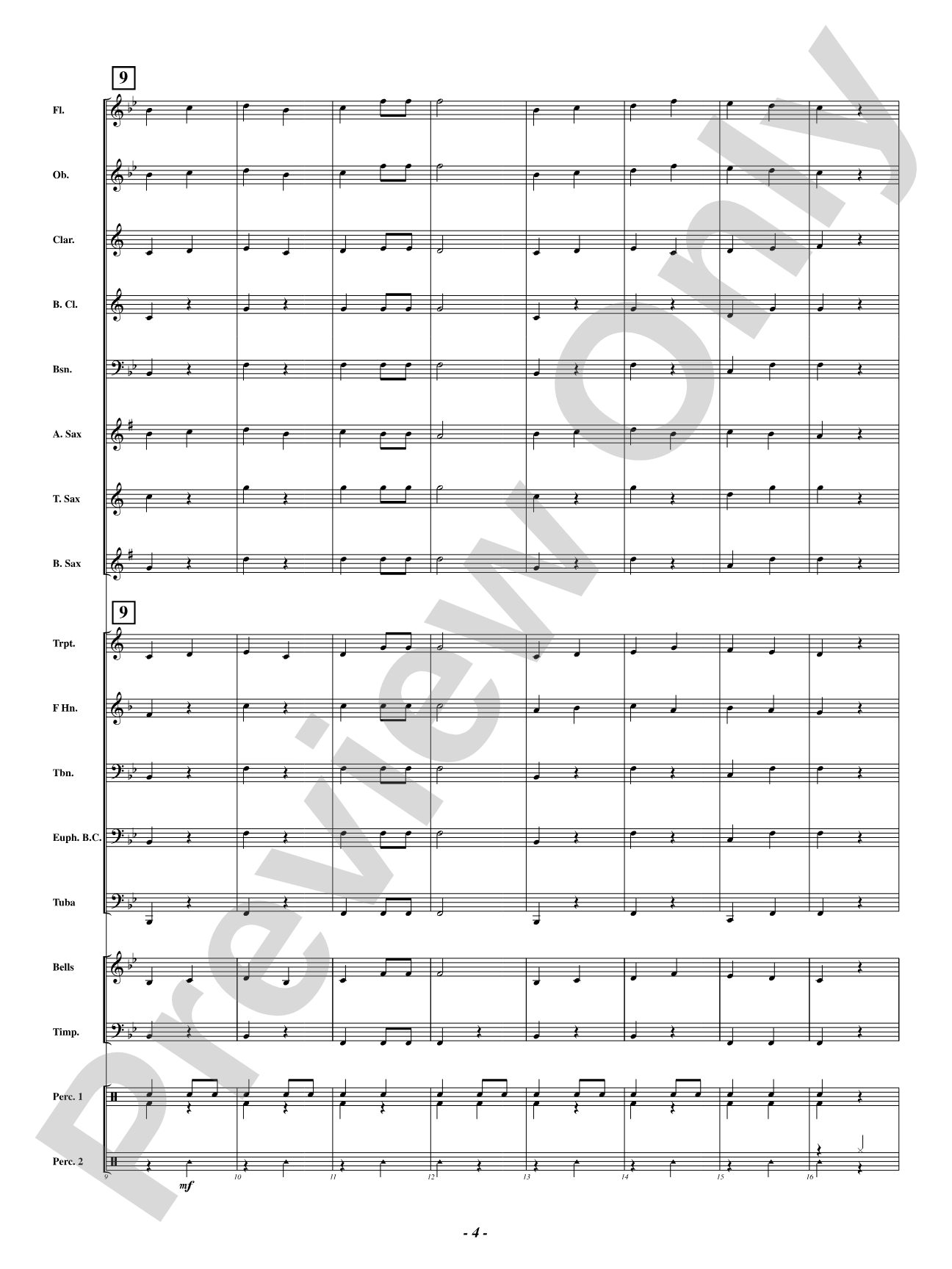 Topsail March: Concert Band Conductor Score & Parts