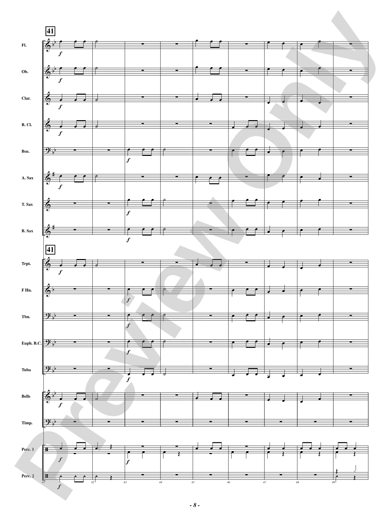 Topsail March: Concert Band Conductor Score & Parts