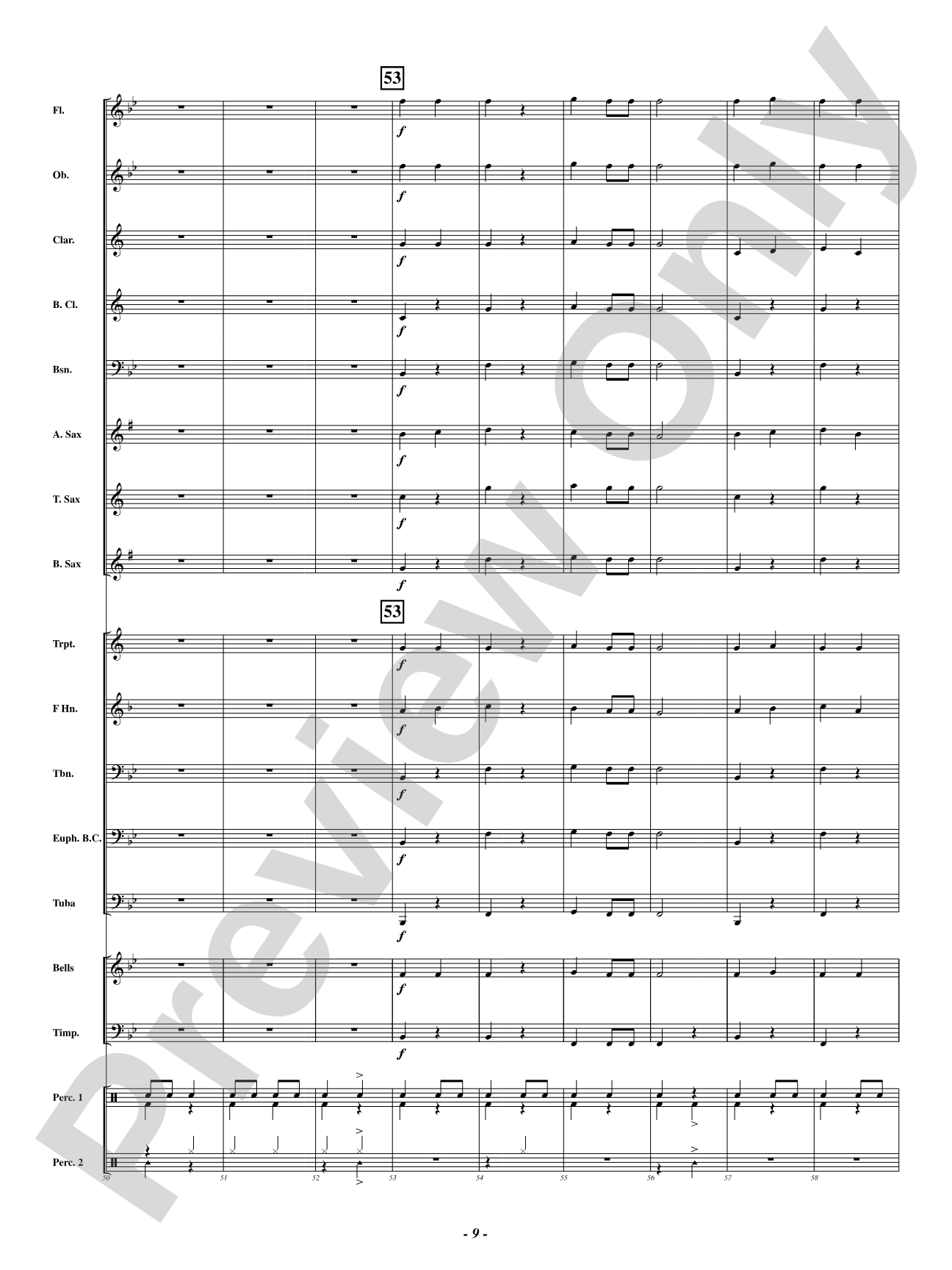 Topsail March: Concert Band Conductor Score & Parts