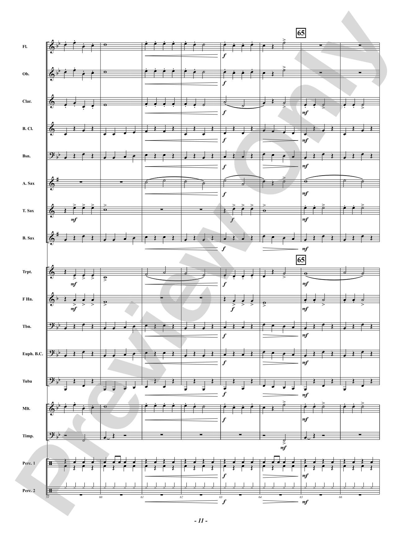 Beethoven Chrismix: Concert Band Conductor Score & Parts