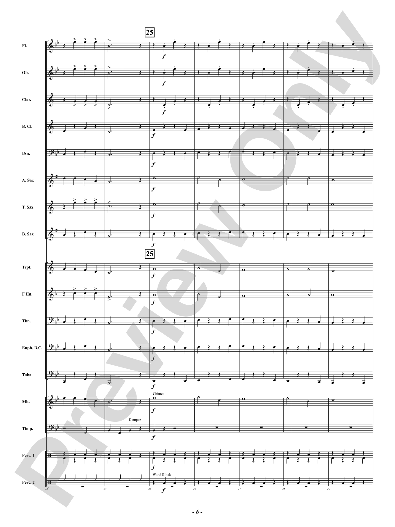 Beethoven Chrismix: Concert Band Conductor Score & Parts