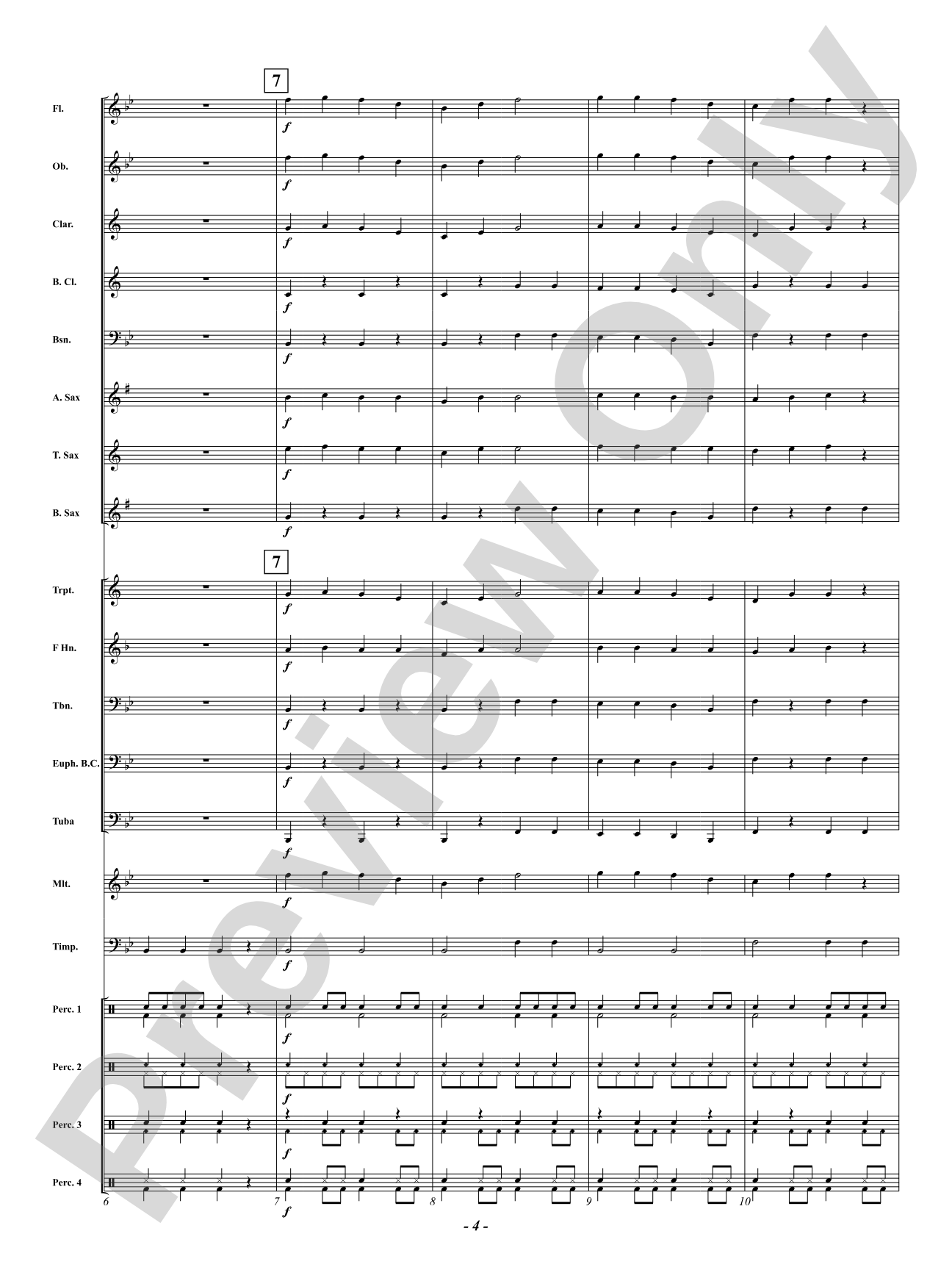 Ho-Ho-Ho, Cha-Cha-Cha!: Concert Band Conductor Score & Parts
